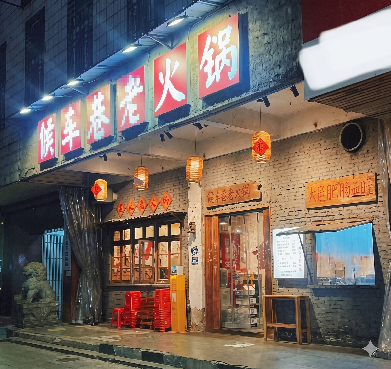 War-Ruin Chongqing Hotpot