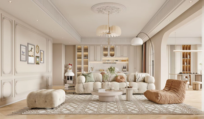 Modern Parisian Cream