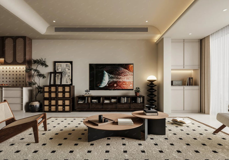 Warm Teak & Texture